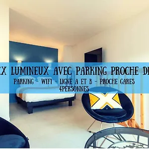  Appartement Duplex Coquet Avec Parking Proche Centre-ville De Lyon